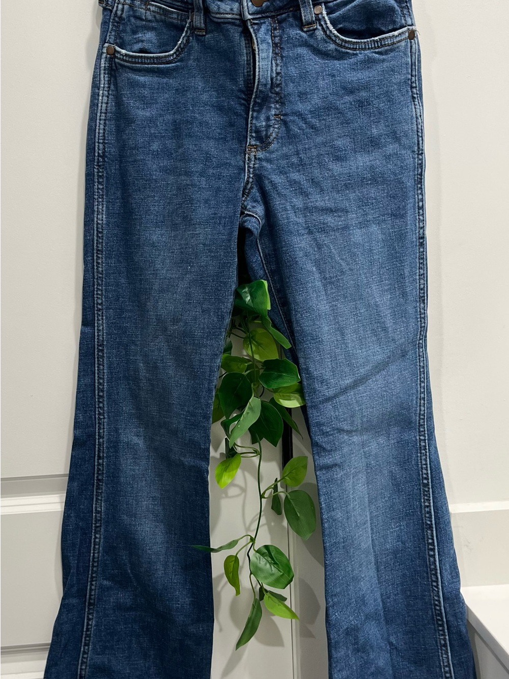 Wrangler Women's Blue Flare Jeans